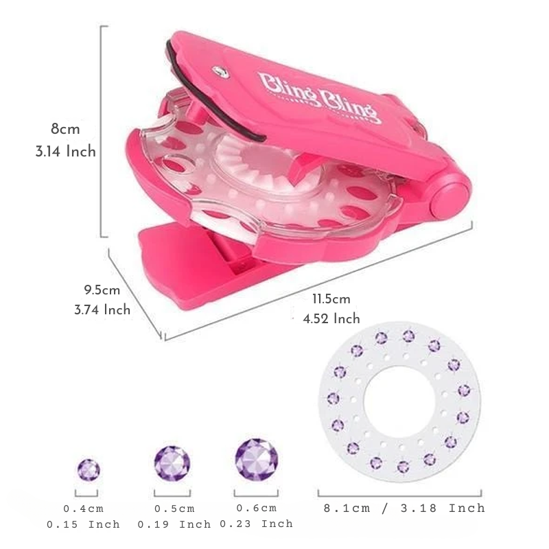 Blinger Gem -niittikone: Koristele lisävarusteitasi loistavasti