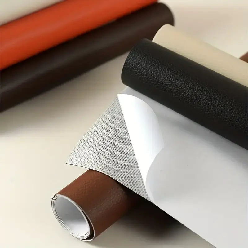 Selvheftende lapper - Lappekit for lær